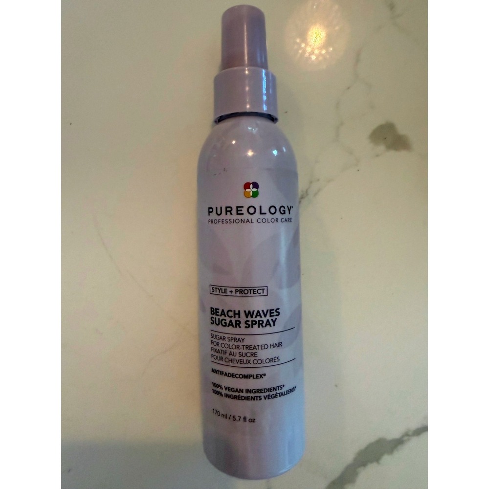 Pureology Style Protect Beach Waves Sugar Spray 5.7oz Texture Mist Vegan